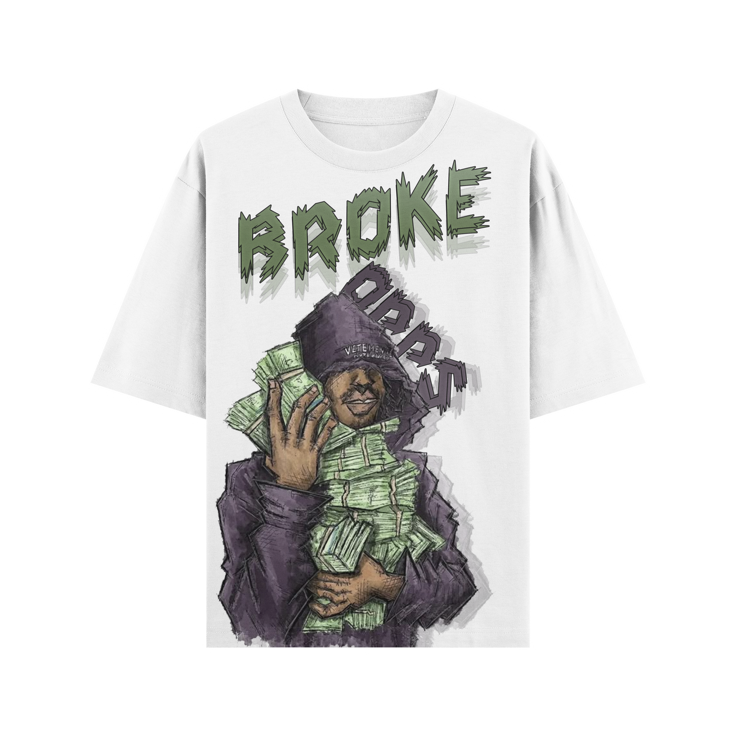 BROKE OPPS - BOXY TEE
