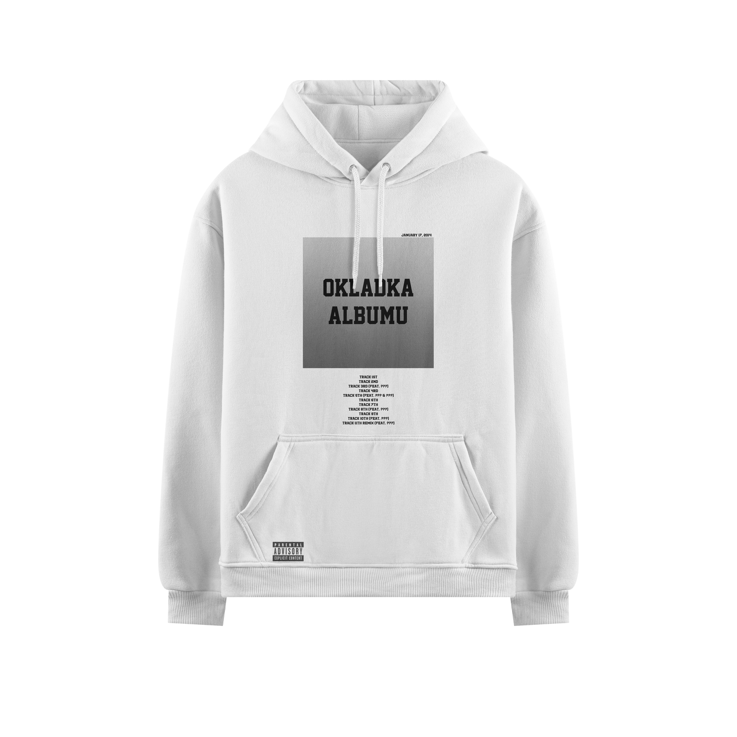 BOXY HOODIE - ALBUM COVER